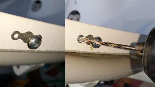 Drilling With Nut Plate Jig