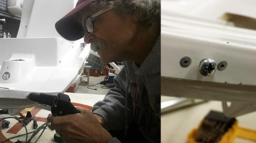 Nut Plate Riveted & Installed