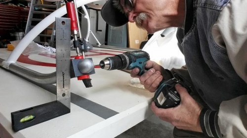 Drilling End Plugs For Rivets