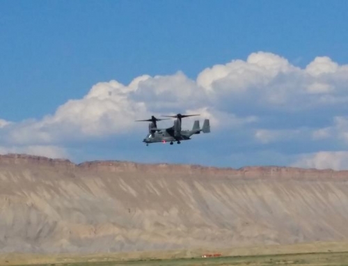 Had A Little Help From The Military!