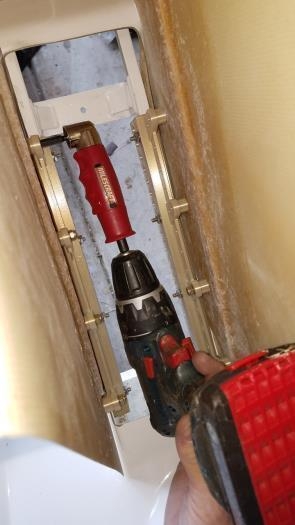 Drilling Holes For Instrument Pod