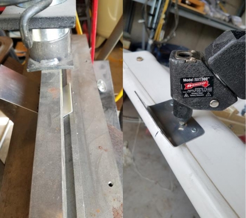 Bending Of Instrument Pod Bracket