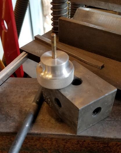 Pressed Bolt Installed for collective friction.