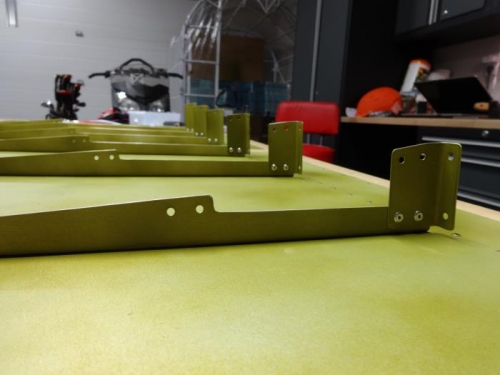 Sheet clips in place