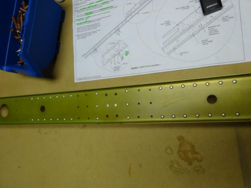 Factory head of Rear spar