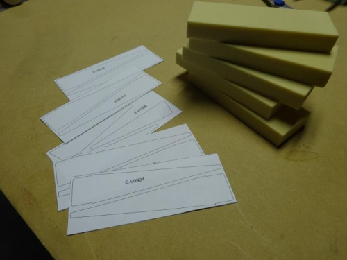 Templates and PVC blocks