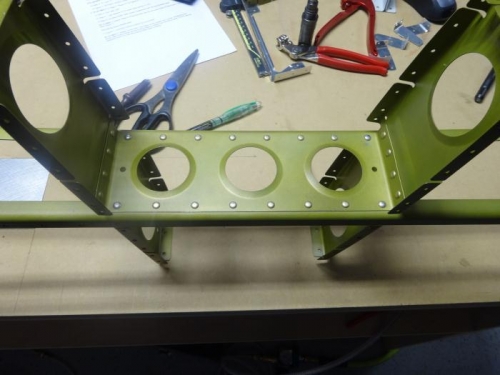 Finished stringer web assembly