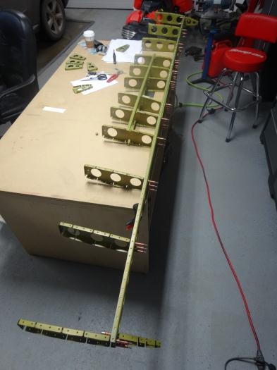 Assembled front spar