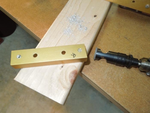 Countersink the forward side