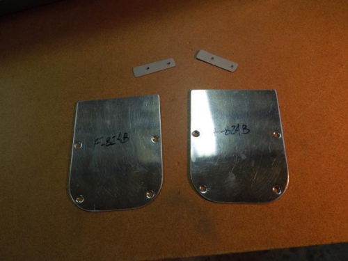 Aft fuse access cover plates and j-stringer shims