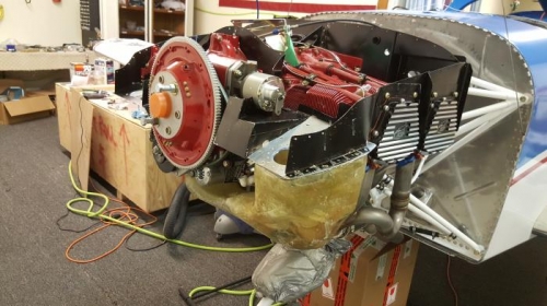 L forward baffle and air plenum