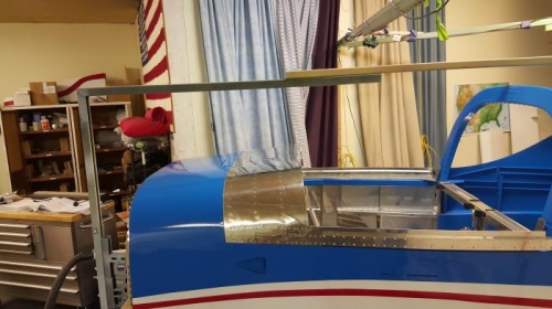 Frame of canopyconnected to release pins