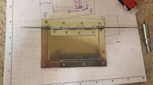 Alternate air door under construction