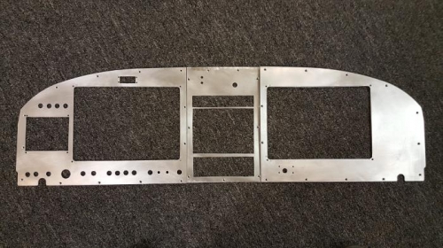 Panel pieces with cutouts complete