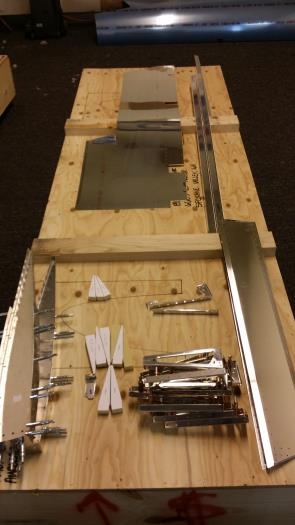 Small parts ready for assembly