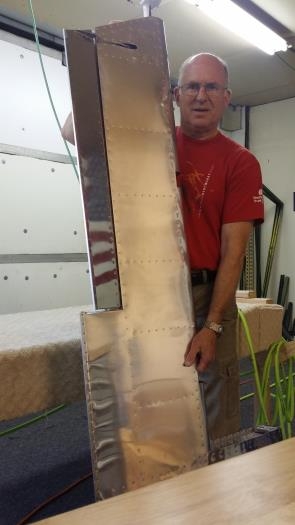 Finished Left elevator with trim