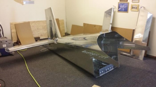 Vert and Horz stabs installed