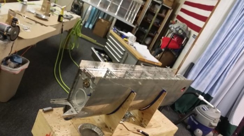 Finished L tank.  Waiting for leak test.