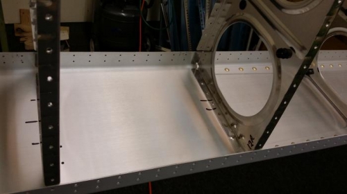 Rib rivetyed to main spar