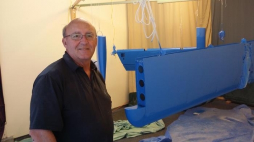 Wayne(the paint guru) with painted parts