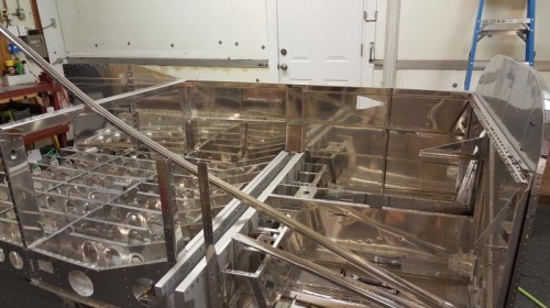 Left side as seen  from inside