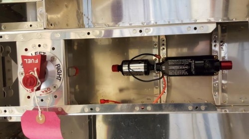 Fuel selector and electric transfer pump