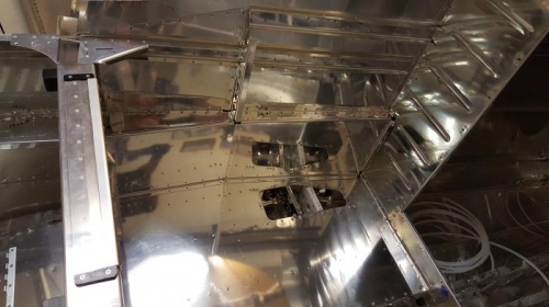 Baggage area sidewalls