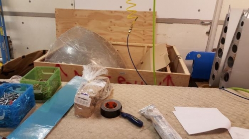 Unpacking finish kit