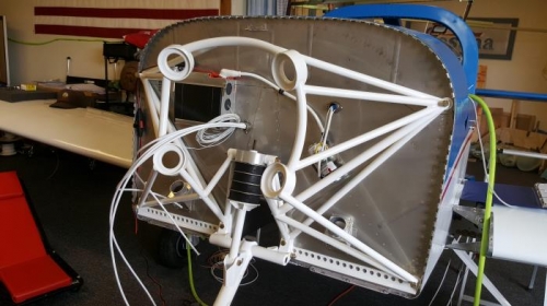 Engine mount installed