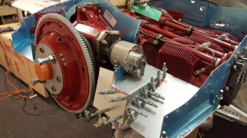 Hand made to allow for the alternator underneath