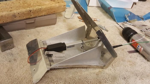 cowl flap on the bench