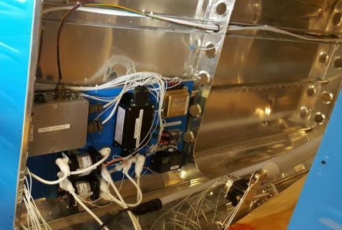 Deice electronics - closer view