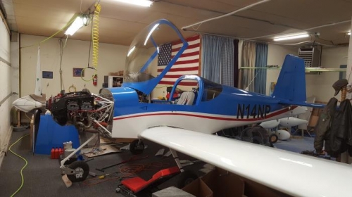 She's starting to look like a finished airplane.