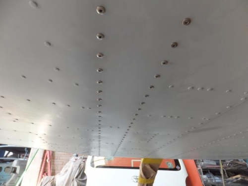 S/S rivets installed.