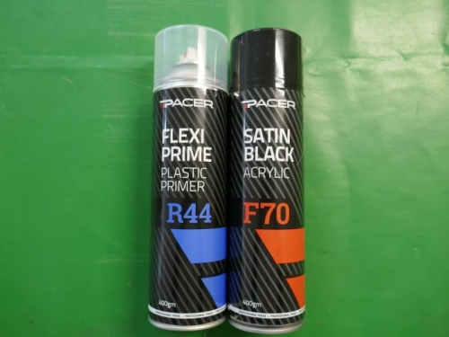 Flexi primer and satin black.