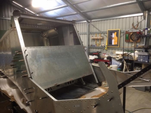 All in place ready to rivert