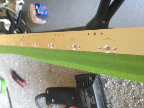 Tank attach plate nut countersinking