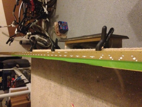 Wing access panel inspection plate nut countersinking