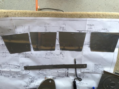 Capacitor plate prep work
