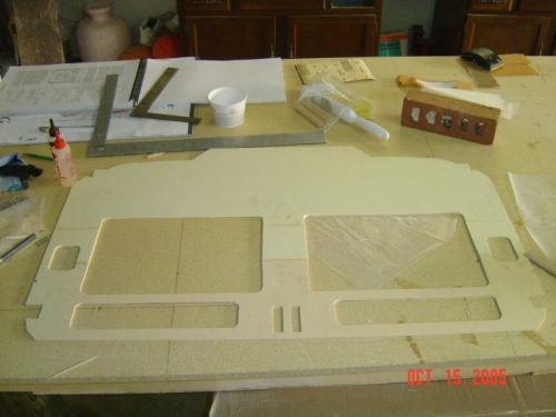 Instrument Panel Foam Cutout