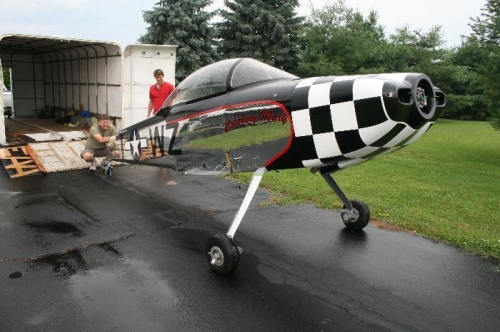 back on the ground at the airport - it never rained while we were there in 3 trips (25 minutes away)