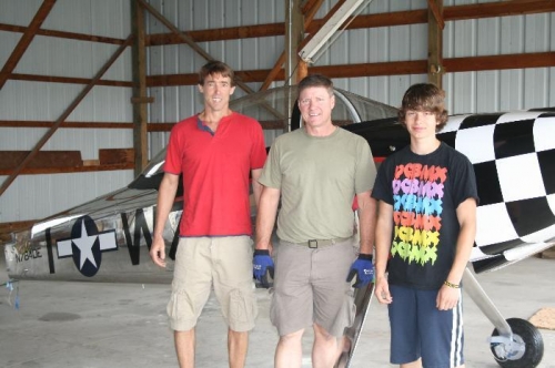 left to right - Jeff Doran, Matt Koenig, Mitchel