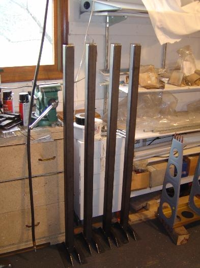 Wind stands ready for sanding