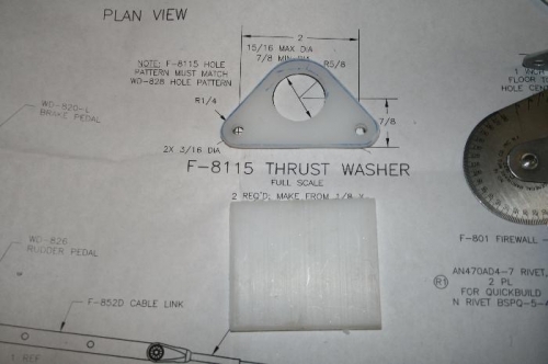 Here's what I was after. The blank plastic is barely big enough.