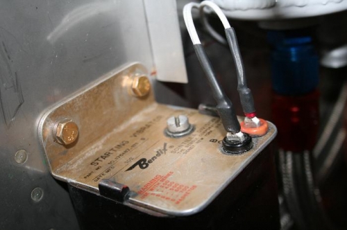 Re-did the 'in' wire on the vibrator to accomodate my start push-button