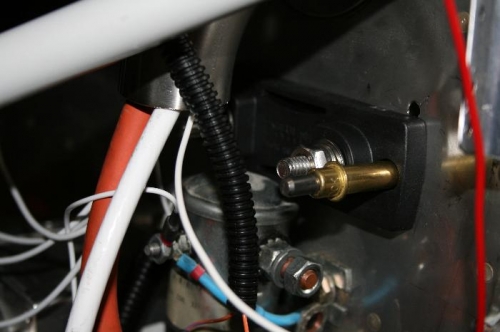 ANL holder just above the start contactor