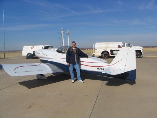 RV-4 builder Rick Blaes - my informal tech counselor and idea man behind this technique.