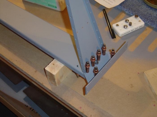 The lower rudder area - there is alot going on here.