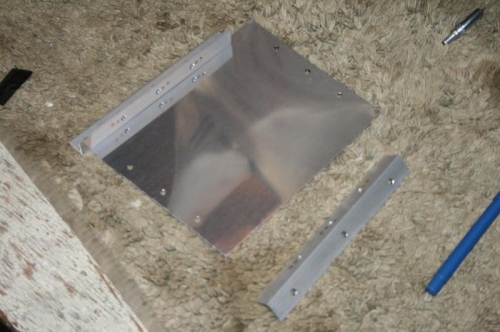 Mounting plate and angles