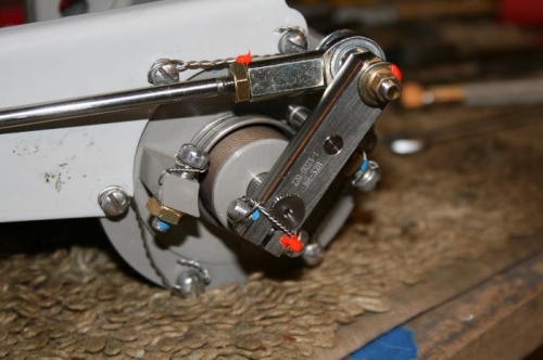 Here it is safetied and torque locked. Hopefully I won't have to dissamble it for any reason, but....